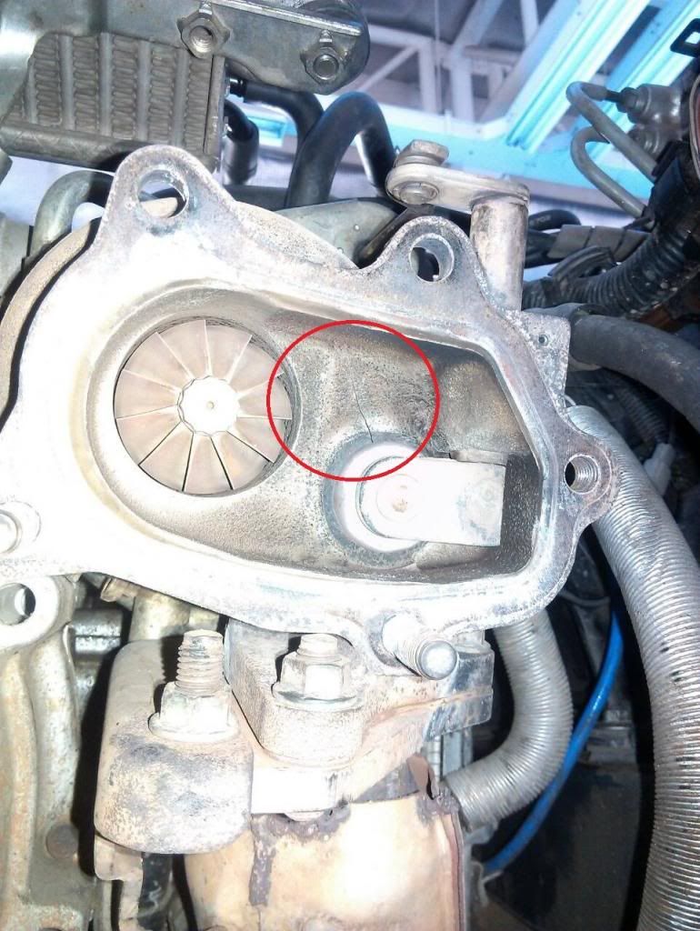 Cracked turbo, what should I do ? Subaru Impreza WRX STI Forums